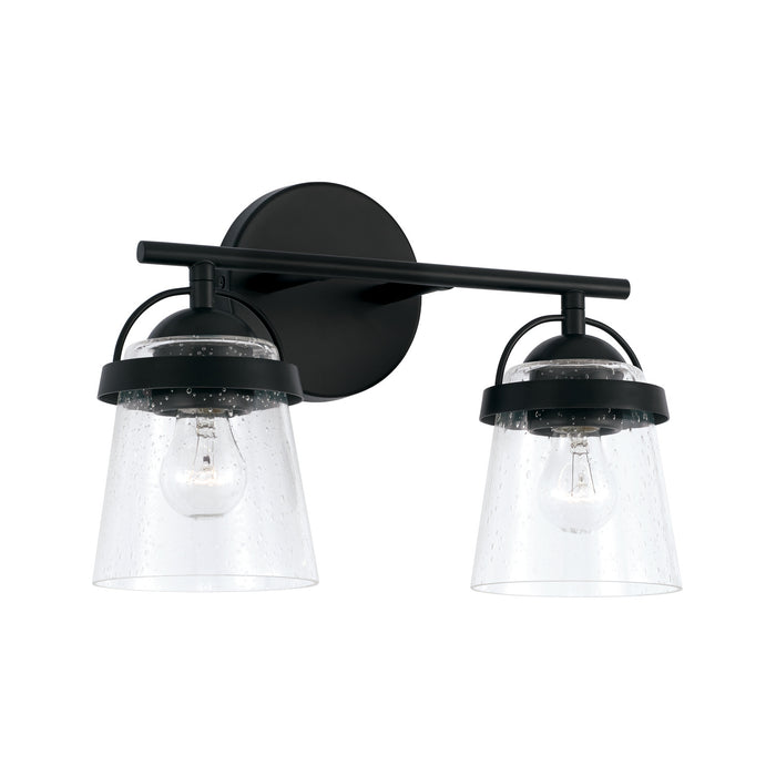 Capital Lighting - 147021MB-534 - Two Light Vanity - Madison - Matte Black