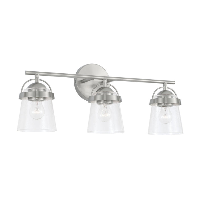 Capital Lighting - 147031BN-534 - Three Light Vanity - Madison - Brushed Nickel