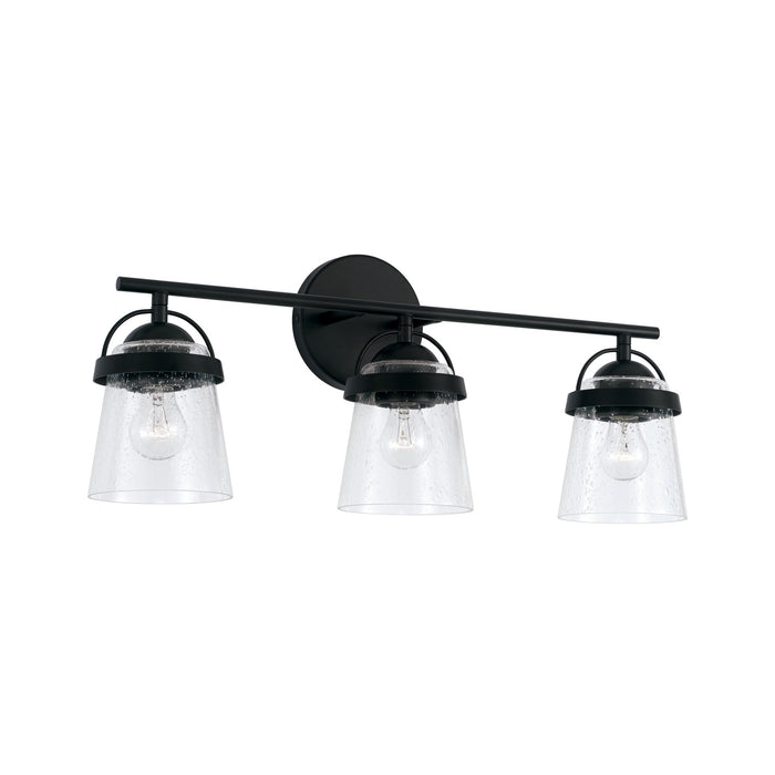 Capital Lighting - 147031MB-534 - Three Light Vanity - Madison - Matte Black