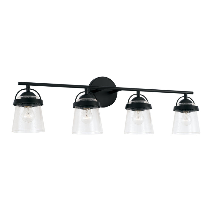 Capital Lighting - 147041MB-534 - Four Light Vanity - Madison - Matte Black