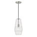 Capital Lighting - 345011BN - One Light Pendant - Dena - Brushed Nickel