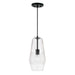 Capital Lighting - 345011MB - One Light Pendant - Dena - Matte Black