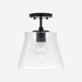 Capital Lighting - 346912MB - One Light Pendant - Baker - Matte Black