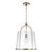 Capital Lighting - 347011AD - One Light Pendant - Madison - Aged Brass