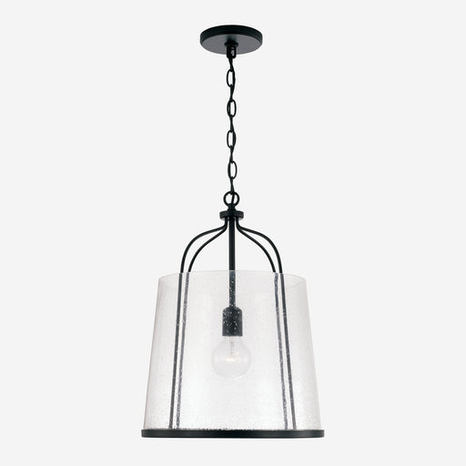 Capital Lighting - 347011MB - One Light Pendant - Madison - Matte Black