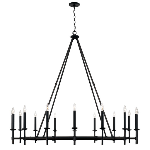 Capital Lighting - 445202IH - 16 Light Chandelier - Ogden - Brushed Black Iron