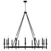 Capital Lighting - 445202IH - 16 Light Chandelier - Ogden - Brushed Black Iron