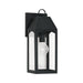 Capital Lighting - 946311BK - One Light Outdoor Wall Lantern - Burton - Black