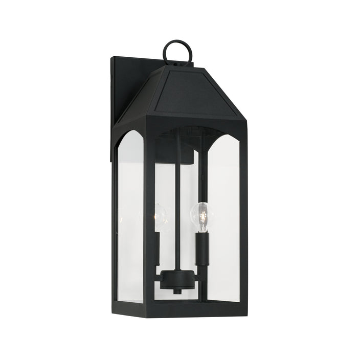 Capital Lighting - 946321BK - Two Light Outdoor Wall Lantern - Burton - Black