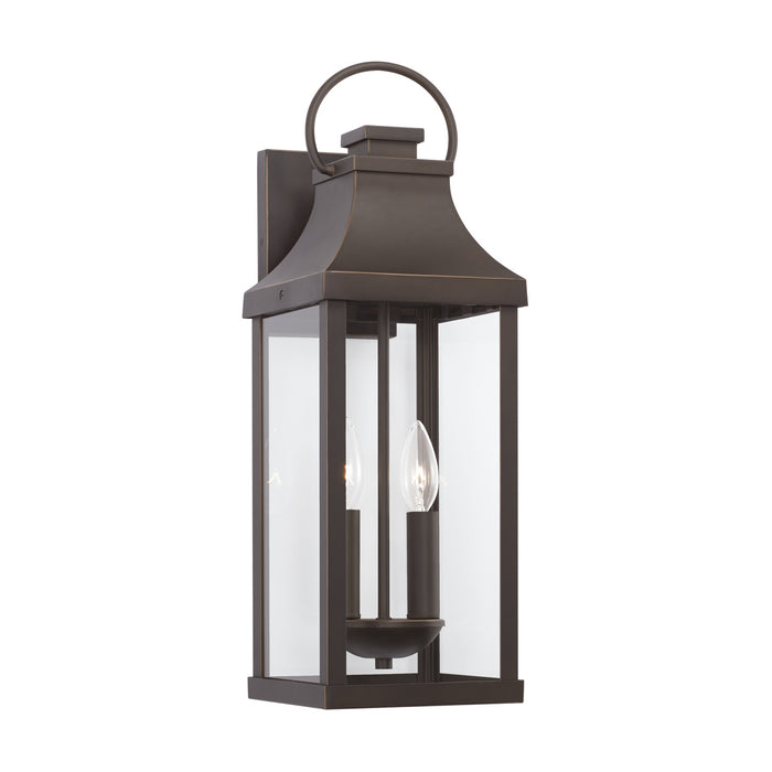 Capital Lighting - 946421OZ - Two Light Outdoor Wall Lantern - Bradford - Oiled Bronze