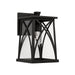 Capital Lighting - 946511BK - One Light Outdoor Wall Lantern - Marshall - Black