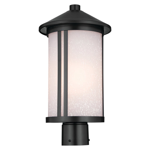 Kichler - 59101BK - One Light Outdoor Post Lantern - Lombard - Black