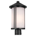 Kichler - 59101BK - One Light Outdoor Post Lantern - Lombard - Black