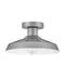 Hinkley - 12072AL - LED Flush Mount - Forge - Antique Brushed Aluminum