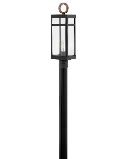 Hinkley - 2801BK-LL - LED Post Top or Pier Mount Lantern - Porter - Black