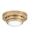 Hinkley - 32703HB - LED Flush Mount/Wall Sconce - Porte - Heritage Brass