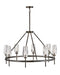 Hinkley - 38258BX - LED Chandelier - Ana - Black Oxide