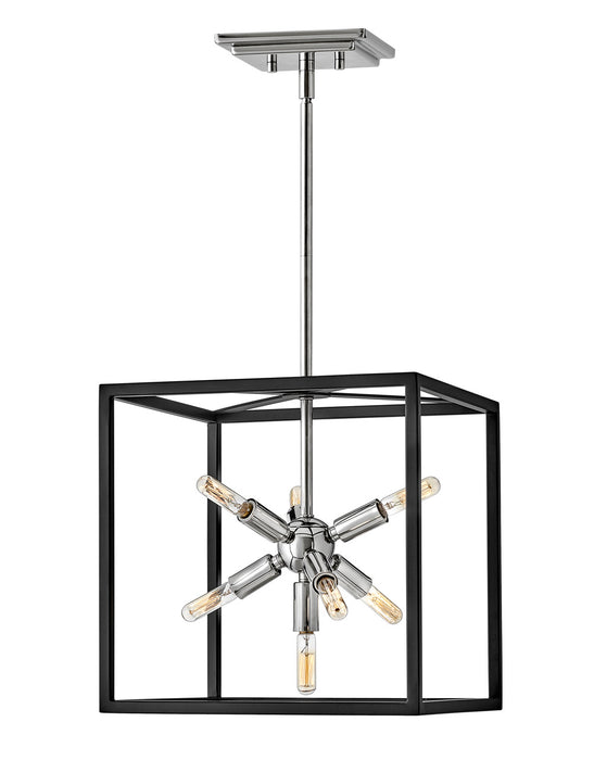 Hinkley - 46313BLK-PN - LED Pendant - Aros - Black