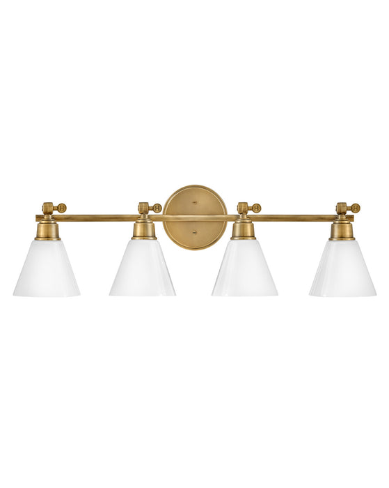 Hinkley - 51184HB - LED Vanity - Arti - Heritage Brass