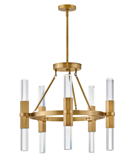 Fredrick Ramond - FR30604HBR - LED Chandelier - Cecily - Heritage Brass