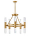 Fredrick Ramond - FR30604HBR - LED Chandelier - Cecily - Heritage Brass