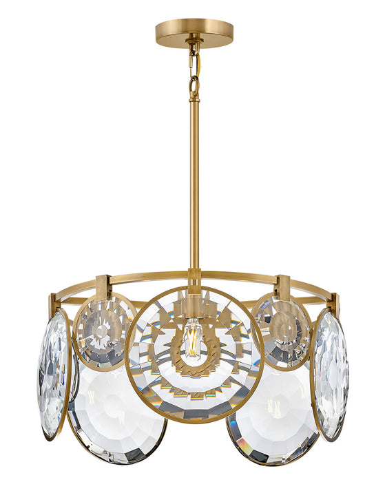 Fredrick Ramond - FR31263HBR - LED Pendant - Nala - Heritage Brass