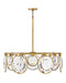 Fredrick Ramond - FR31265HBR - LED Pendant - Nala - Heritage Brass