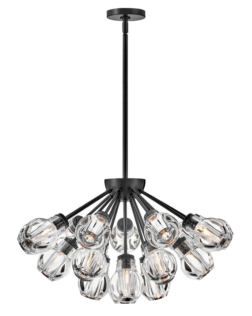 Fredrick Ramond - FR46956BLK - LED Pendant - Elise - Black