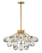 Fredrick Ramond - FR46956HBR - LED Pendant - Elise - Heritage Brass