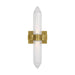 Visual Comfort Modern - 700BCLGSN23BR-LED927-277 - LED Bath Sconce - Langston - Plated Brass