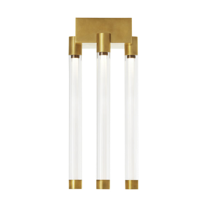 Visual Comfort Modern - 700FMPHB6NB-LED927 - LED Flush Mount - Phobos - Natural Brass