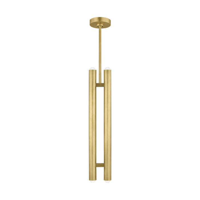 Visual Comfort Modern - 700TDEBL223NB-LED927-277 - LED Pendant - Ebell - Natural Brass