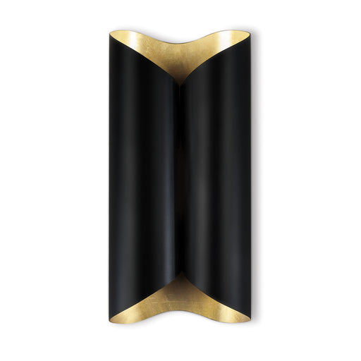 Regina Andrew - 15-1154BLK - Two Light Wall Sconce - Coil - Black