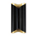 Regina Andrew - 15-1154BLK - Two Light Wall Sconce - Coil - Black