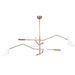 Regina Andrew - 16-1343WT - Four Light Chandelier - Spyder - White