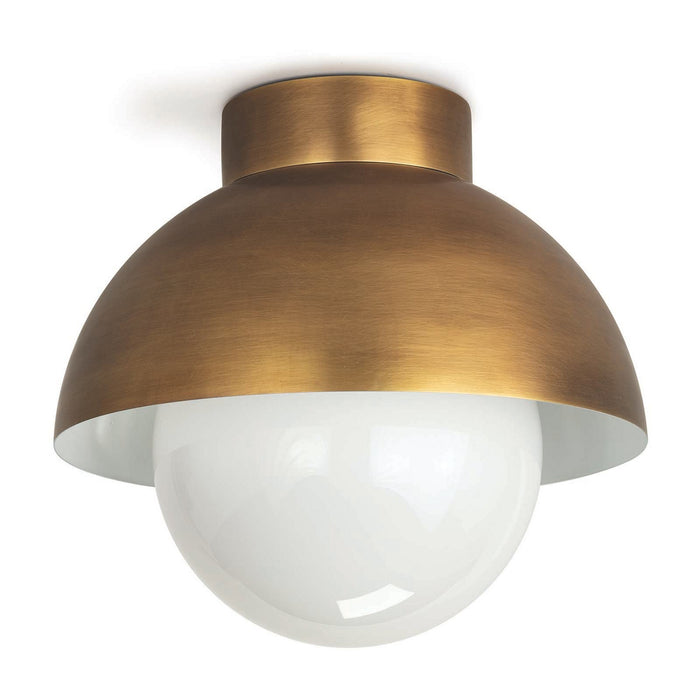 Regina Andrew - 16-1356NB - One Light Flush Mount - Montreux - Natural Brass