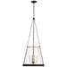 Visual Comfort Signature - S 5182BZ-CG - LED Pendant - Reese - Bronze