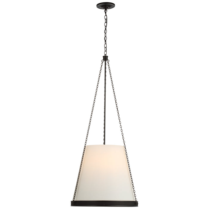 Visual Comfort Signature - S 5182BZ-L - LED Pendant - Reese - Bronze