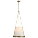 Visual Comfort Signature - S 5182SB-L - LED Pendant - Reese - Soft Brass