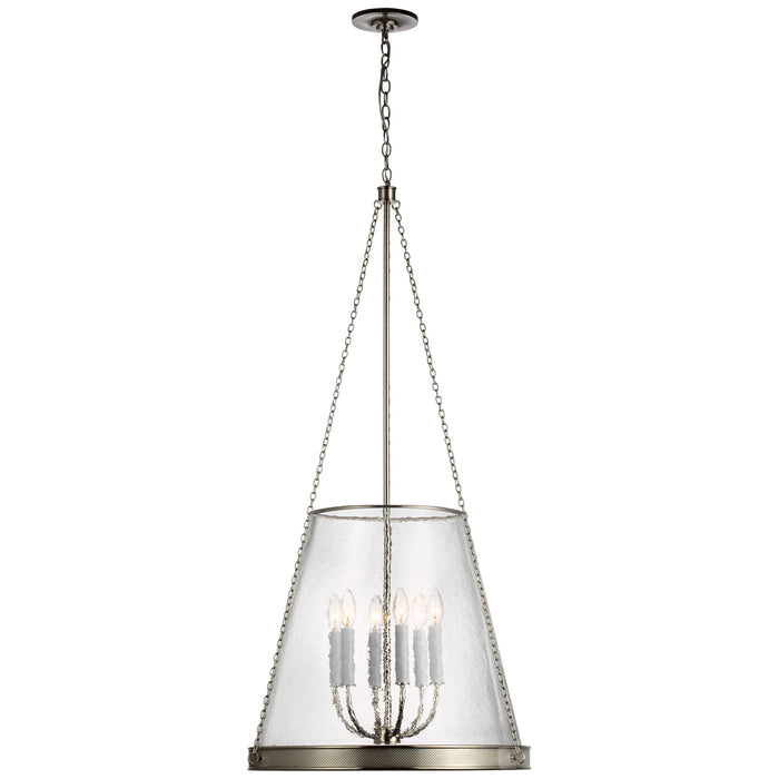 Visual Comfort Signature - S 5183PN-CG - LED Pendant - Reese - Polished Nickel