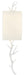 Currey and Company - 5000-0149 - One Light Wall Sconce - Baneberry - Gesso White