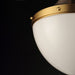 Maxim - 10384WTSNSBR - One Light Pendant - Conrad - Satin Nickel / Satin Brass