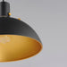 Maxim - 12042ABBK - One Light Pendant - Dawn - Antique Brass / Black