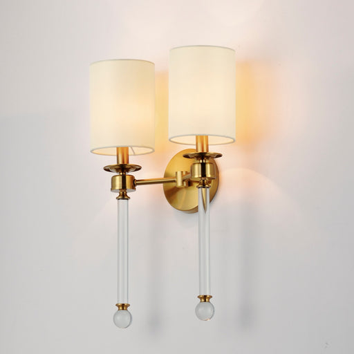 Maxim - 16108WTCLHR - Two Light Wall Sconce - Lucent - Heritage