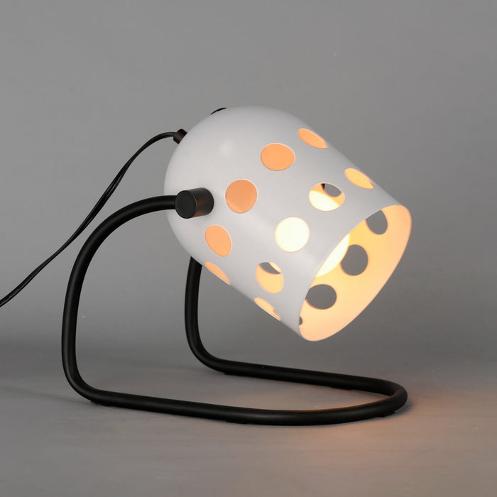 Maxim - 21248WTBK - One Light Desk Lamp - Dottie - Black