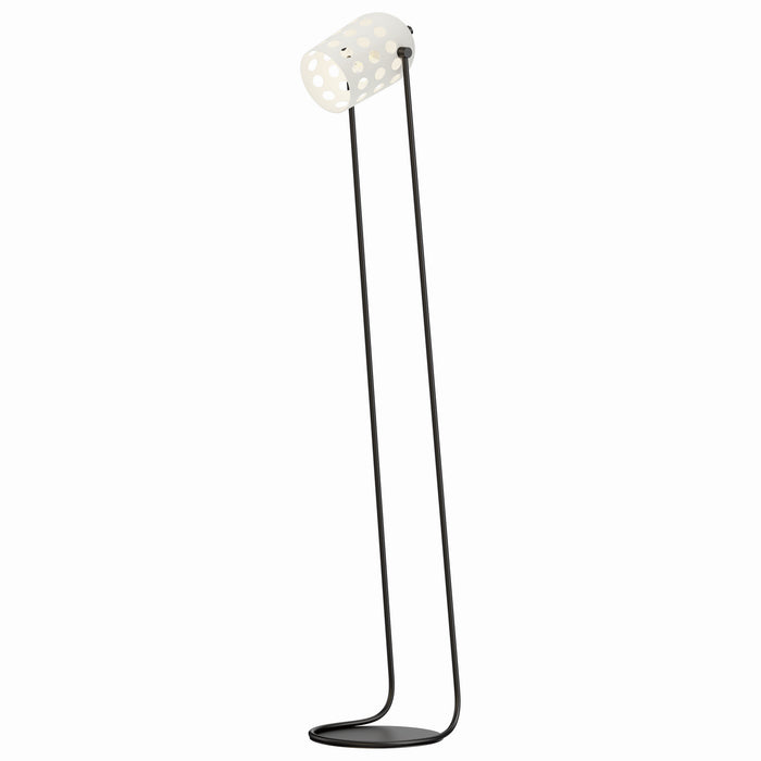 Maxim - 21249WTBK - One Light Floor Lamp - Dottie - Black