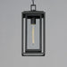 Maxim - 3039CDBK - One Light Outdoor Pendant - Cabana - Black