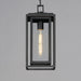 Maxim - 3039CDBK - One Light Outdoor Pendant - Cabana - Black