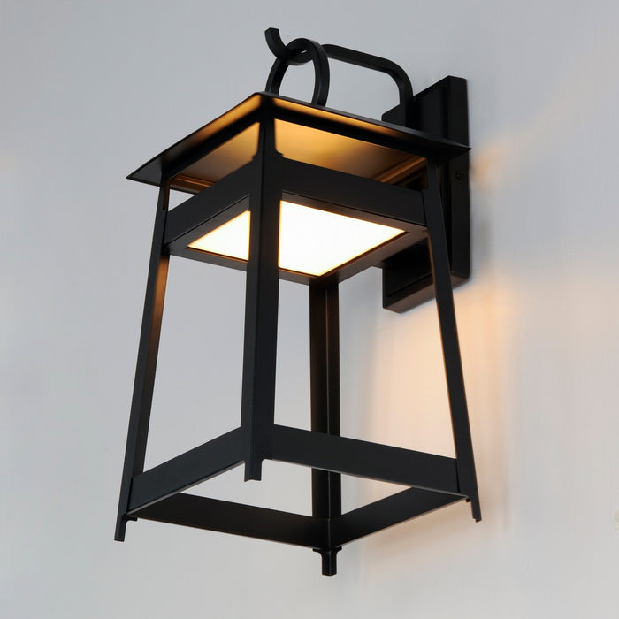 Maxim - 30746BK - LED Outdoor Wall Sconce - Pagoda - Black