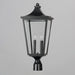 Maxim - 40230CLBK - Two Light Outdoor Post Lantern - Sutton Place VX - Black